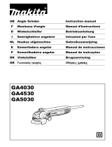 Makita GA5030 El manual del propietario