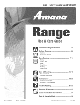 Amana MGR5755QDB - 30 Ing Gas Range El manual del propietario
