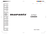 Marantz CD5004 Manual de usuario