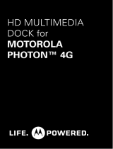 Motorola HD Dock Manual de usuario