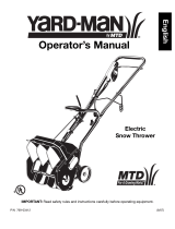 Yard-Man 769-03412 Manual de usuario