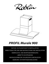 ROBLIN PROFIL MURALE 900 El manual del propietario