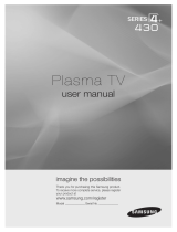 Samsung PN50C430A1D Manual de usuario
