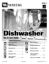 Maytag MDC4650AWB - Jet Clean II 24" Portable Dishwasher El manual del propietario