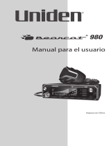 Uniden BEARCAT 980 Manual de usuario