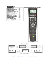 Vivanco UR 820 LCD UNIVERSAL CONTROLLER El manual del propietario