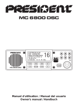 PRESIDENT MC 6800 DSC El manual del propietario