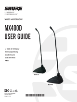 Shure Microflex MX400D Series Manual de usuario
