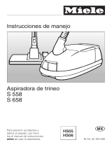 Miele S558 El manual del propietario