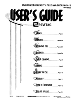 Maytag MAV8600 Manual de usuario