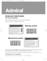 Admiral AAW-05CM1FHU Manual de usuario