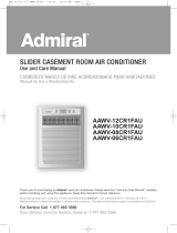 Admiral AAWV-10CR1FAU Manual de usuario