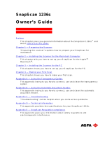 AGFA 1236S Manual de usuario