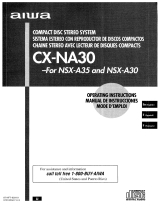 Aiwa CX-NA30 Manual de usuario