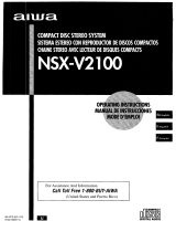 Aiwa NSX-V2100 Manual de usuario