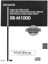 Aiwa XR-M1000 Manual de usuario