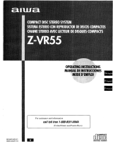 Aiwa Z-VR55 Manual de usuario