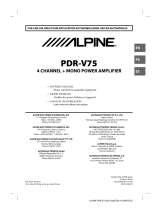 Alpine Alpine Manual de usuario