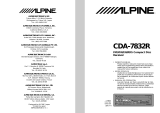 Alpine CDA-7832R El manual del propietario