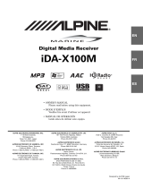 Alpine iDA-X100M Manual de usuario