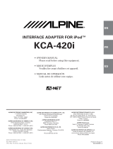 Alpine KCA-420i Manual de usuario