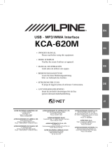 Alpine KCA-620M Manual de usuario