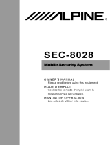 Alpine SEC-8205 Manual de usuario