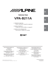 Alpine VPA-B211A Manual de usuario