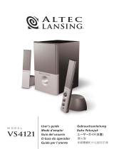 Altec Lansing VS4121 Manual de usuario