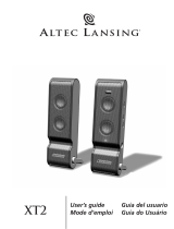 Altec Lansing XT2 Manual de usuario