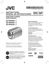 JVC GZ-MG630 Manual de usuario