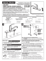 American Standard COLONY 4175.201 Guía de instalación