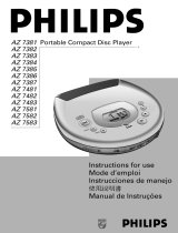 Philips AZ 7387 Manual de usuario