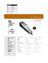Andis Company Ultra 18040 Manual de usuario