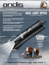 Andis Endurance AGCL Light Speed Manual de usuario