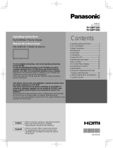 Panasonic TH-58PF20U Manual de usuario