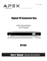 Apex Digital DT150 Manual de usuario