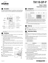 Aube Technologies PROGRAMMABLE THERMOSTAT Manual de usuario