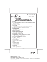 Audiovox APS-250 Manual de usuario