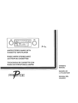 Prestige Cassette Player Manual de usuario