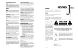 Audiovox JPS10 Manual de usuario