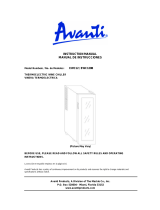 Avanti EWC12 EWC120B Manual de usuario