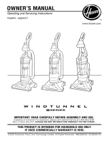 Hoover WindTunnel Manual de usuario