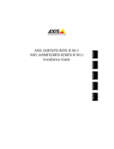 Axis Communications 209MFD-R M12 Manual de usuario