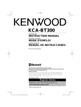Kenwood KCA-BT300 Manual de usuario