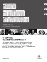 Behringer U-Control UMX610 Manual de usuario