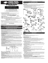 BLACKandDECKER EDGE HOG LE750 Manual de usuario