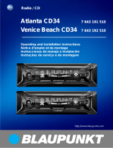 Blaupunkt Atlanta CD34 Manual de usuario