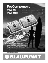 Blaupunkt PCA 250 Manual de usuario
