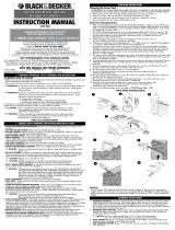 Black & Decker CHT400 Manual de usuario